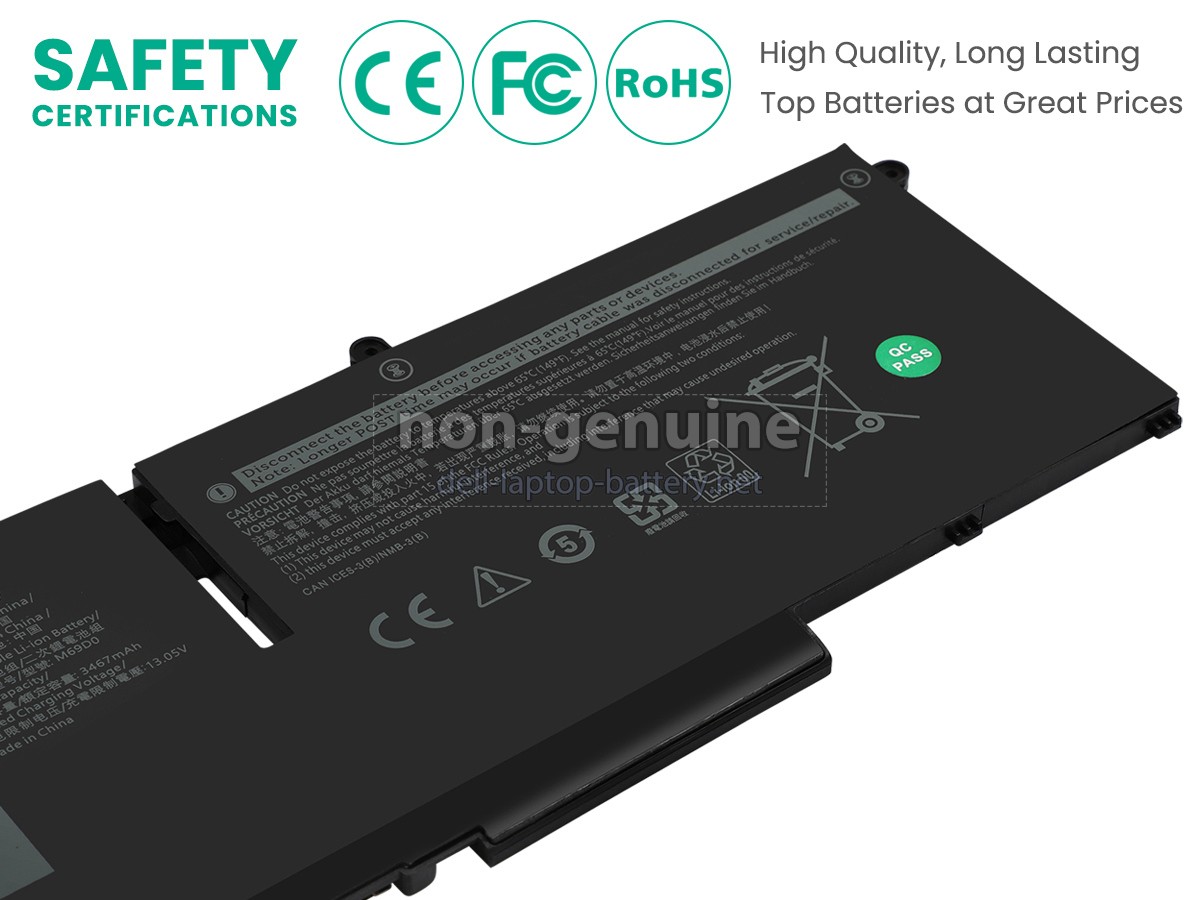 replacement Dell M69D0 battery