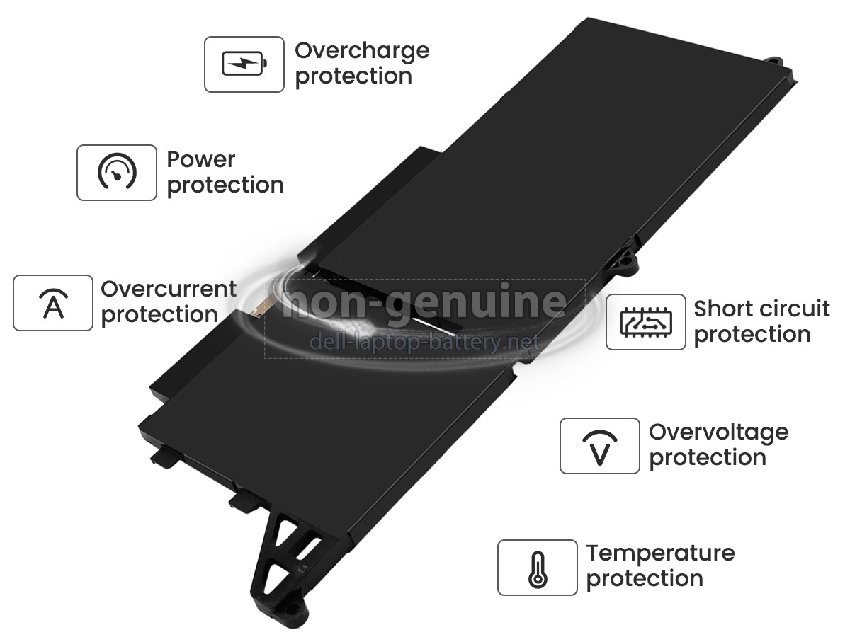 replacement Dell M69D0 battery