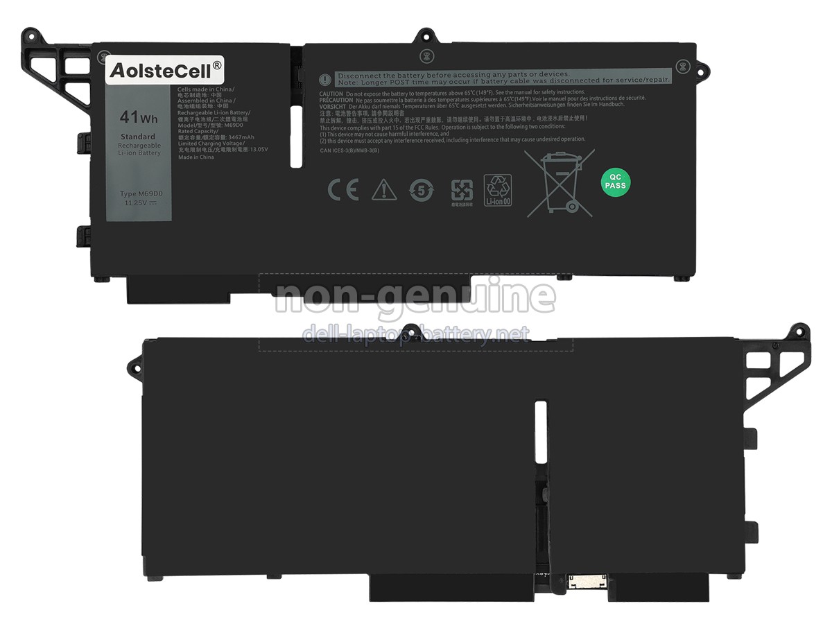 replacement Dell M69D0 battery