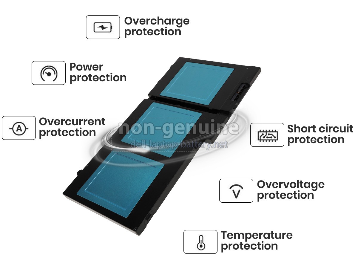 replacement Dell NGGX5 battery