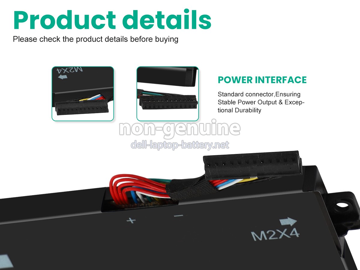 replacement Dell P46E001 battery