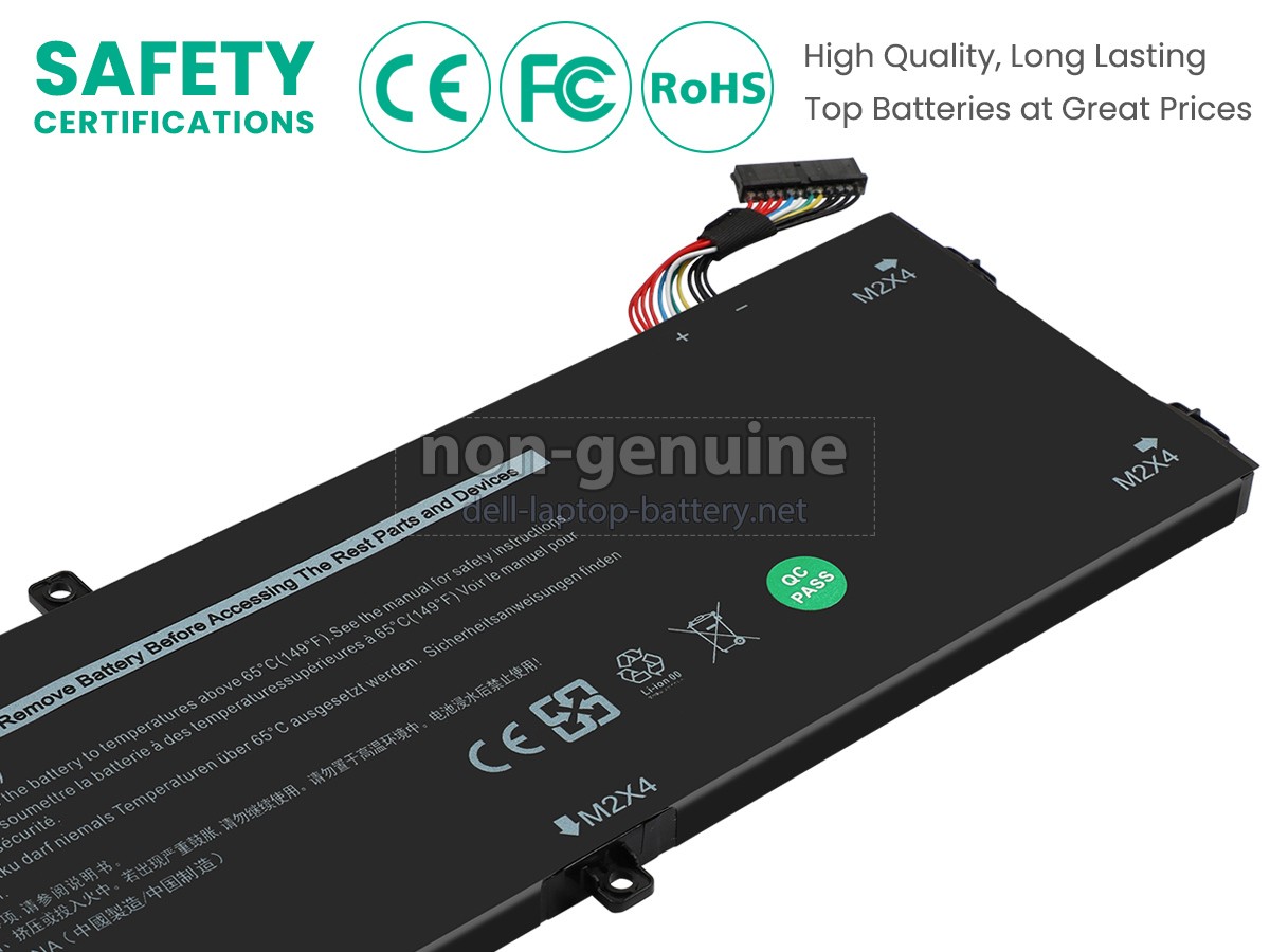replacement Dell P46E001 battery