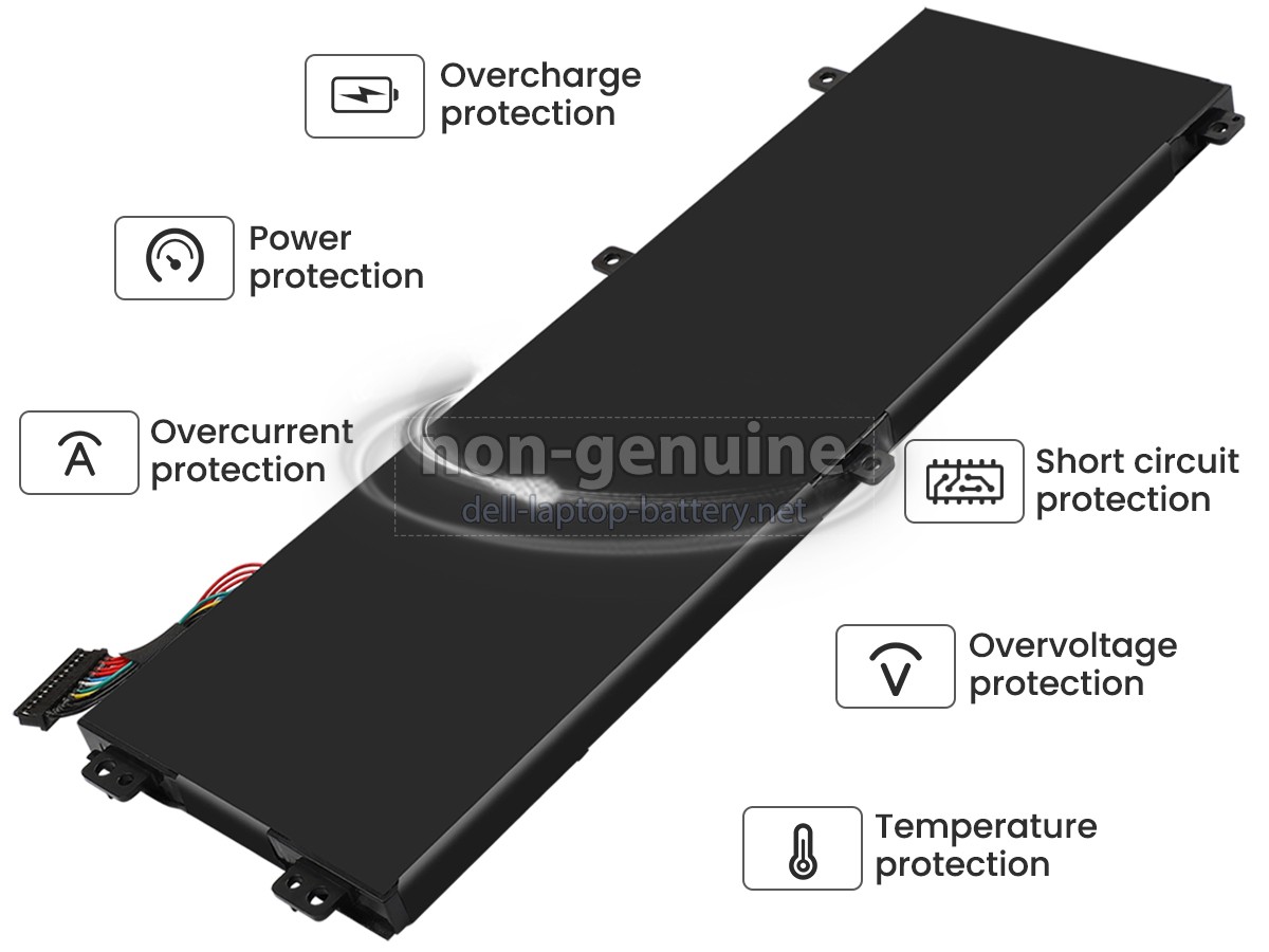 replacement Dell P46E001 battery