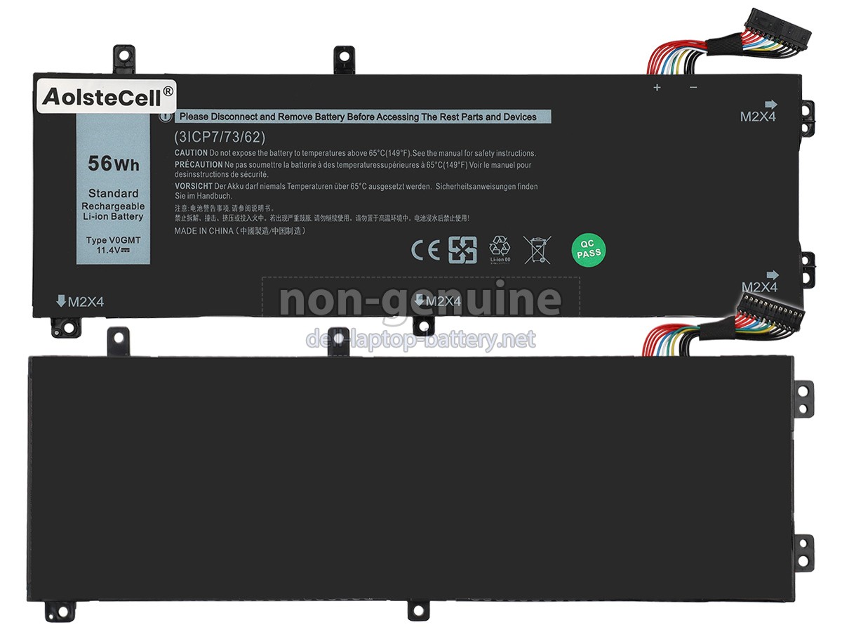 replacement Dell P46E001 battery