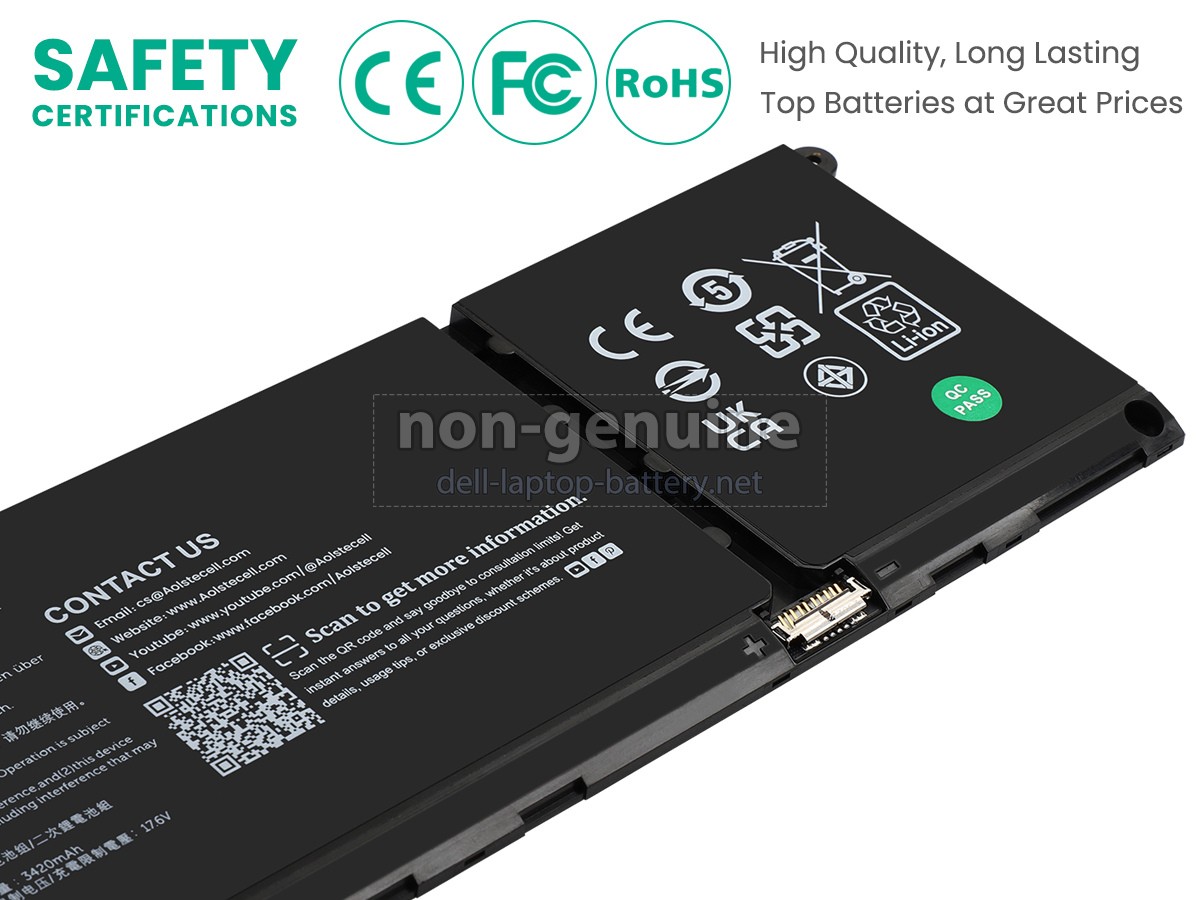 replacement Dell Inspiron 13 5320 battery