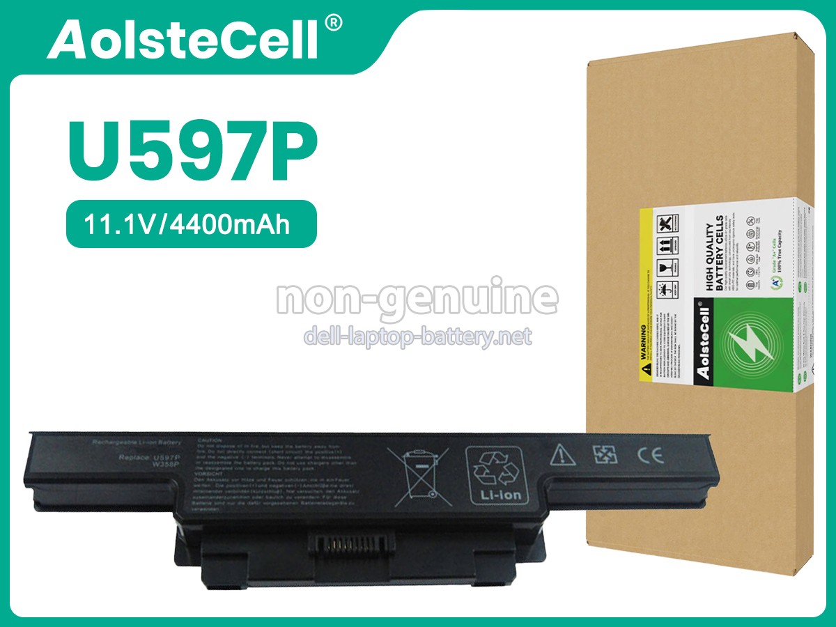replacement Dell W356P battery